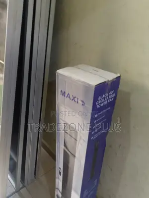40” Maxi Electric Tower Fan – Powerful Airflow