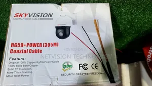 Skyvision Rg59 Power and Video Coaxial Cable 305 Meters