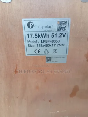 Felicity Solar Battery 17.5kwh/48v