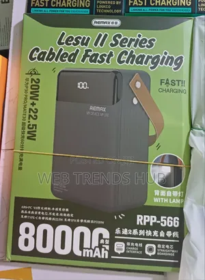 Remax Lesu II Series (RPP-566) 80,000mAh Power Bank