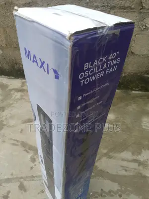 Maxi Tower Fan 40” – Great for Bedroom Living Room