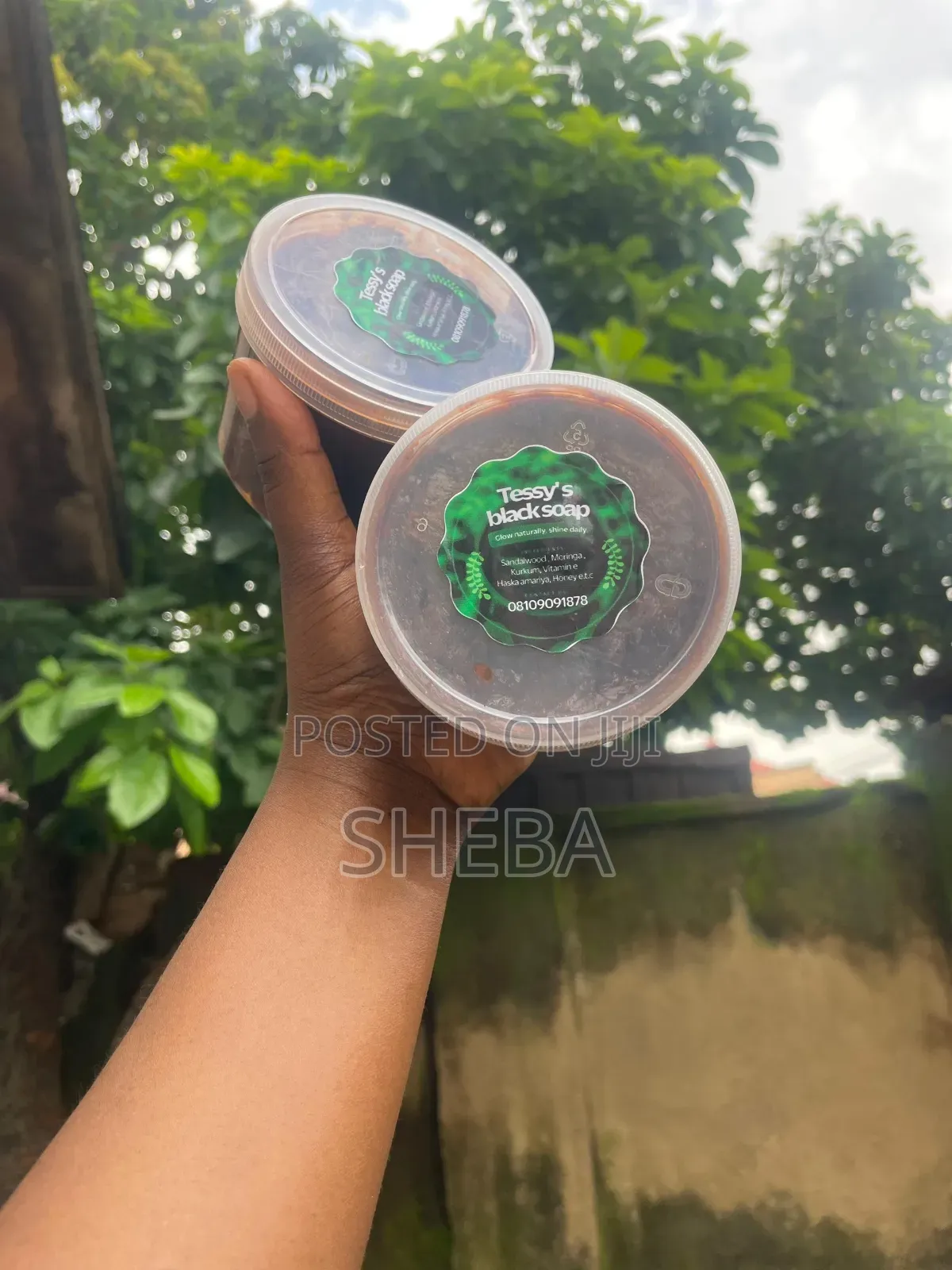 Organic Black Soap