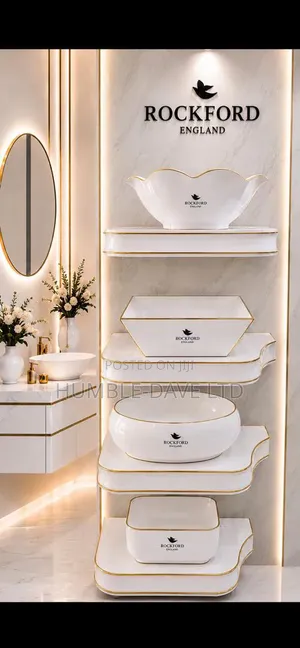 Vanity Basin With Shelf