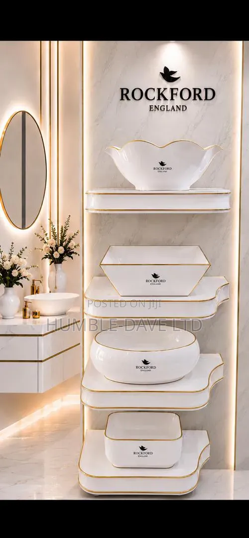 Vanity Basin With Shelf