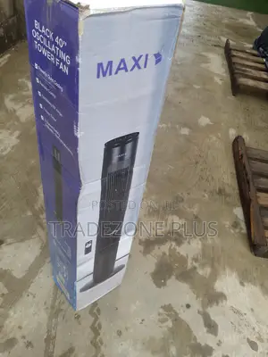 Maxi 40 Inch Standing Tower Fan – Home Office Use