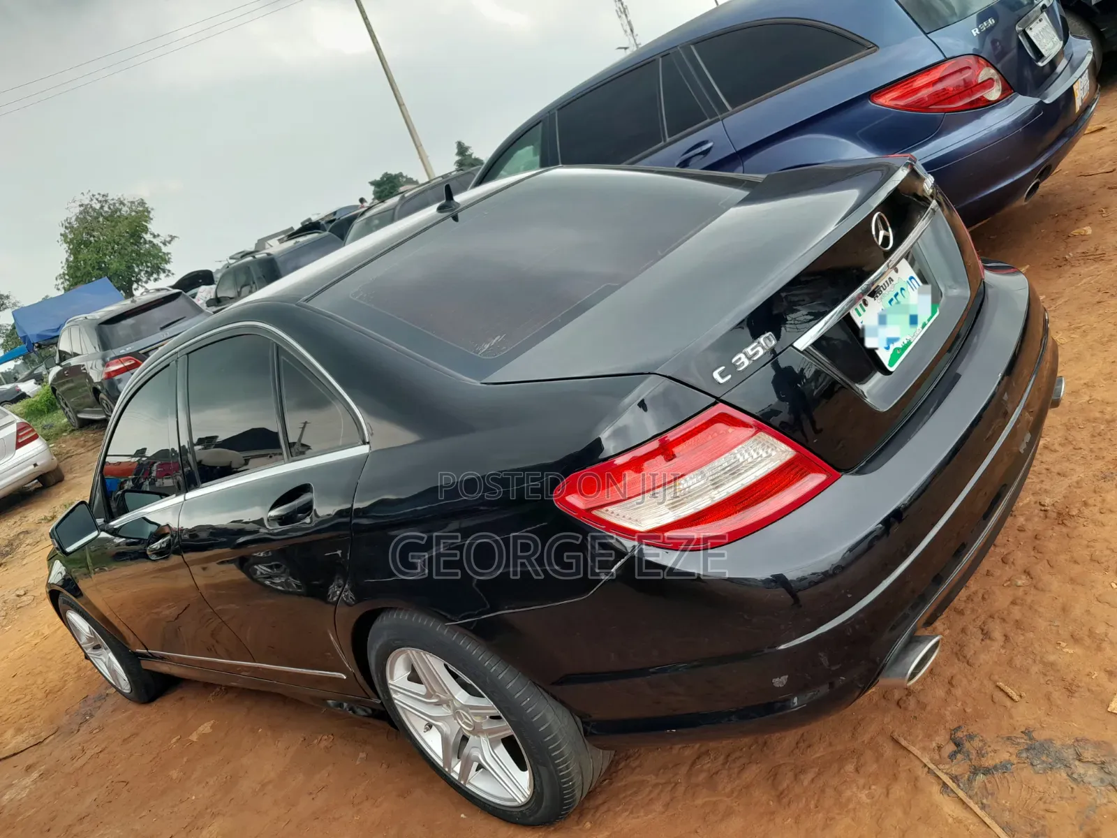 Mercedes-Benz C350 2010 Black