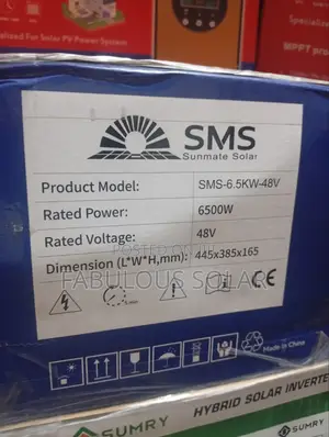 6.5kva 48v SMS Solar Inverter