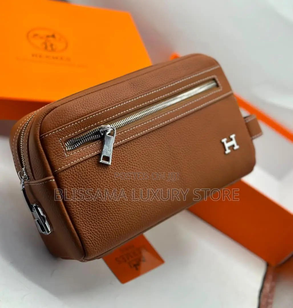 Hermes Premium Luxury Men Purse – Stylish, Durable Genuine Leather
