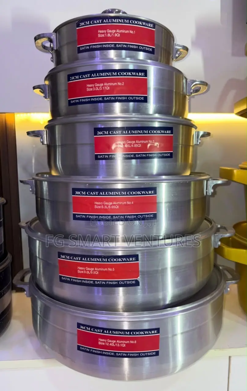 Cast Iron Aluminum Pot Sets