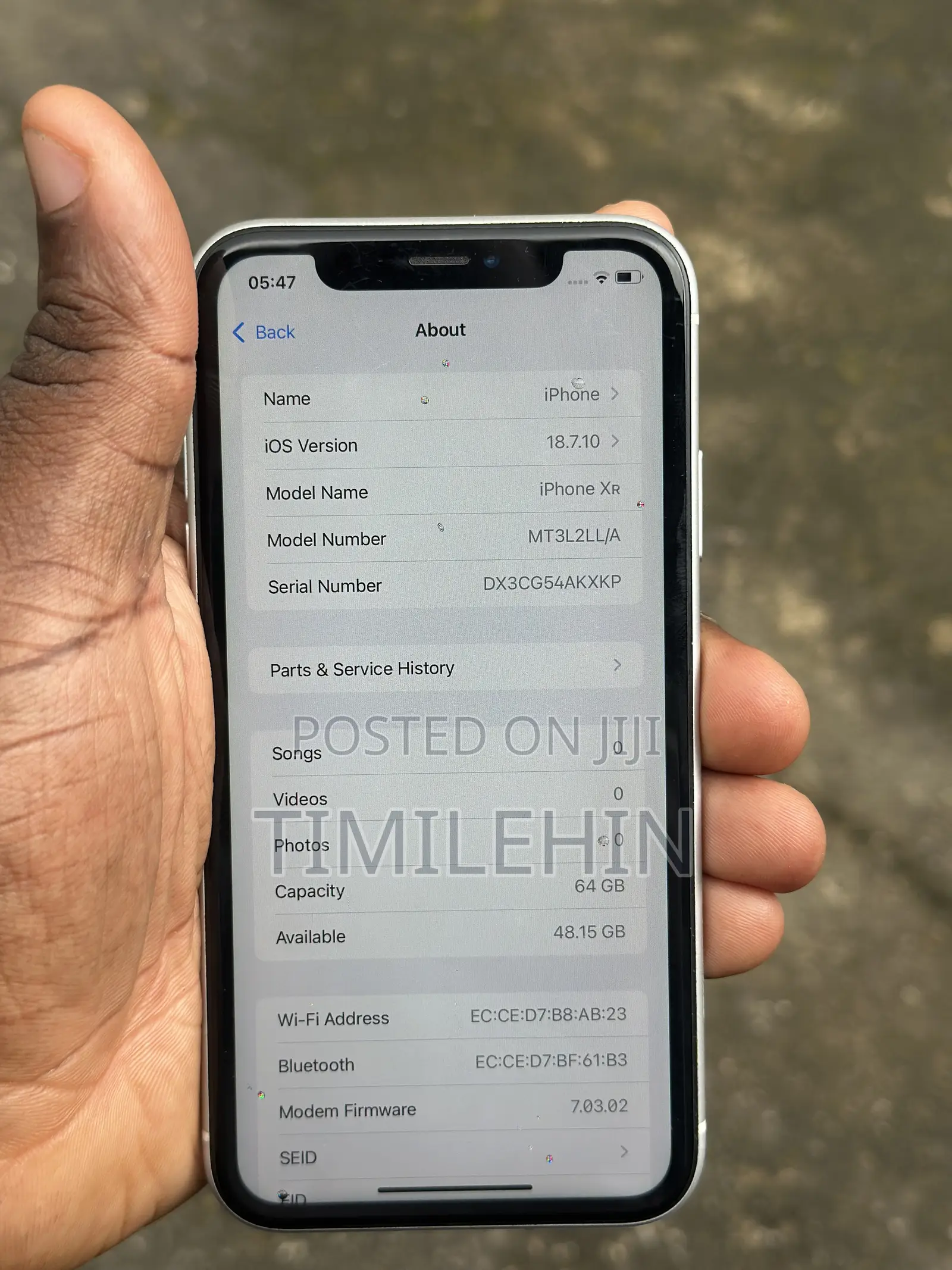 Apple iPhone XR 64 GB White