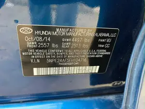 Hyundai Sonata 2015 Blue