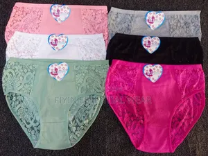3pcs St. Love Cotton Lace Pants