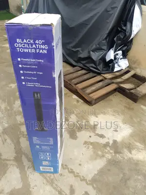Maxi Tower Fan – 40” Vertical Cooling Design