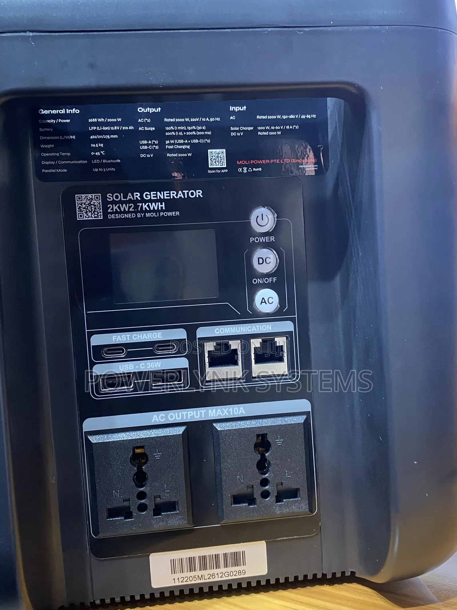 Moli Power Boltbox Series