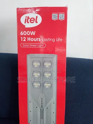 600w Itel Solar Street Light