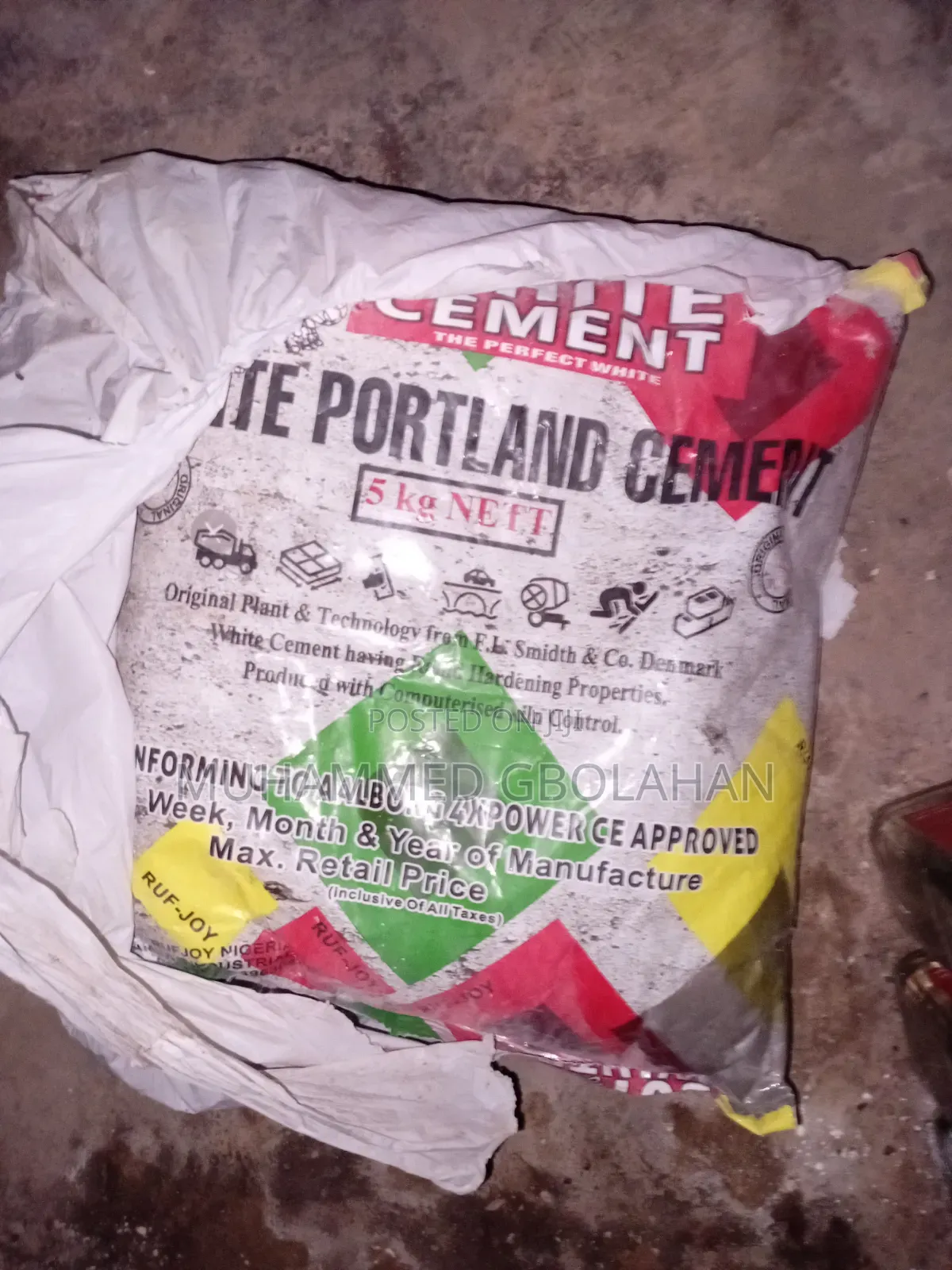 Portland White Cement