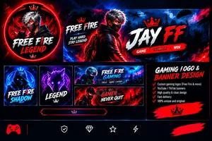 Gaming Logo and Banner Design