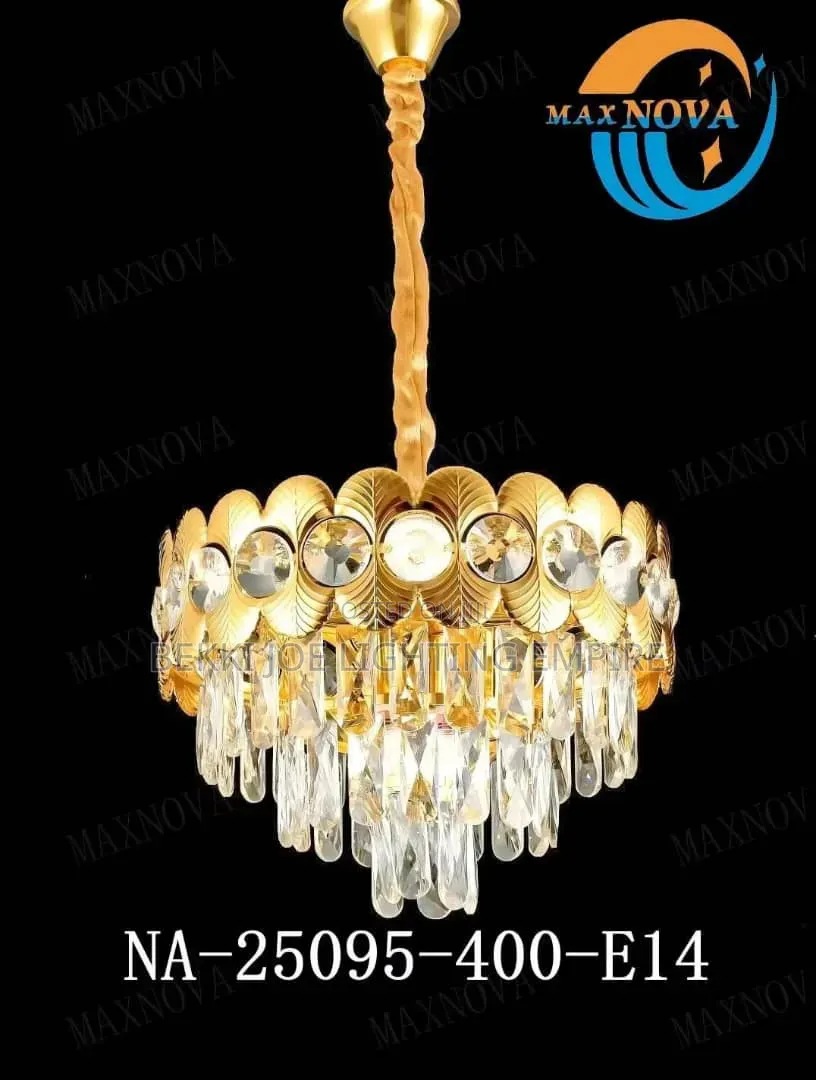 Fancy Gold Chandelier Available