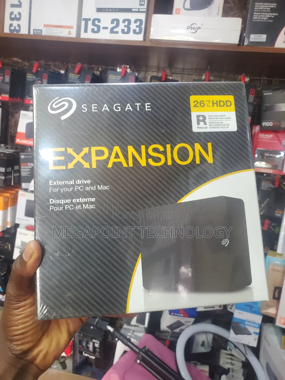Seagate Expansion 26tb External Hard Drive