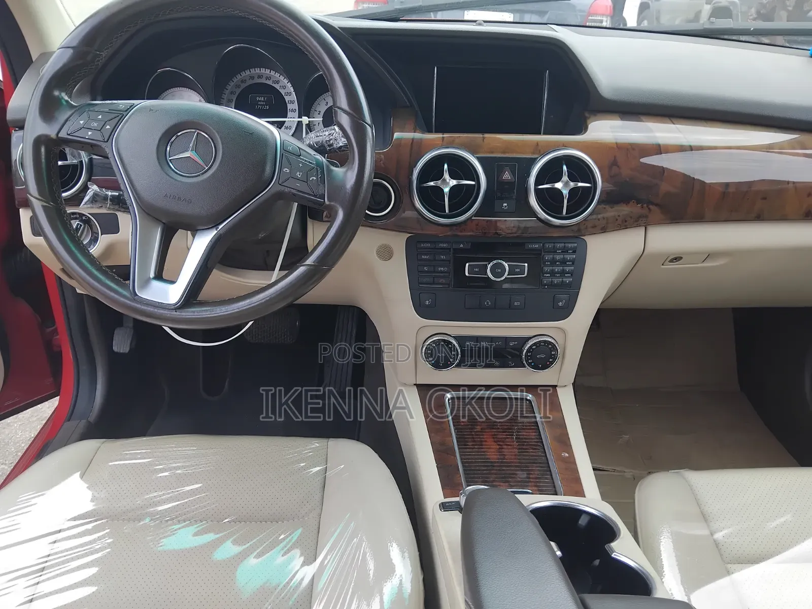 Mercedes-Benz GLK-Class 2013 Red