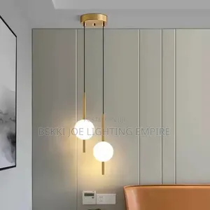 Fancy Quality Bed Side Drop Light Available in Gold and Bl