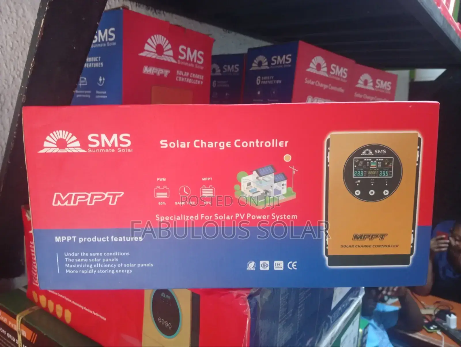 100amps SMS Solar Charge Controller