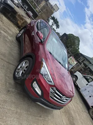 Hyundai Santa Fe Limited 4dr SUV AWD (3.3L 6cyl 6A) 2015 Red