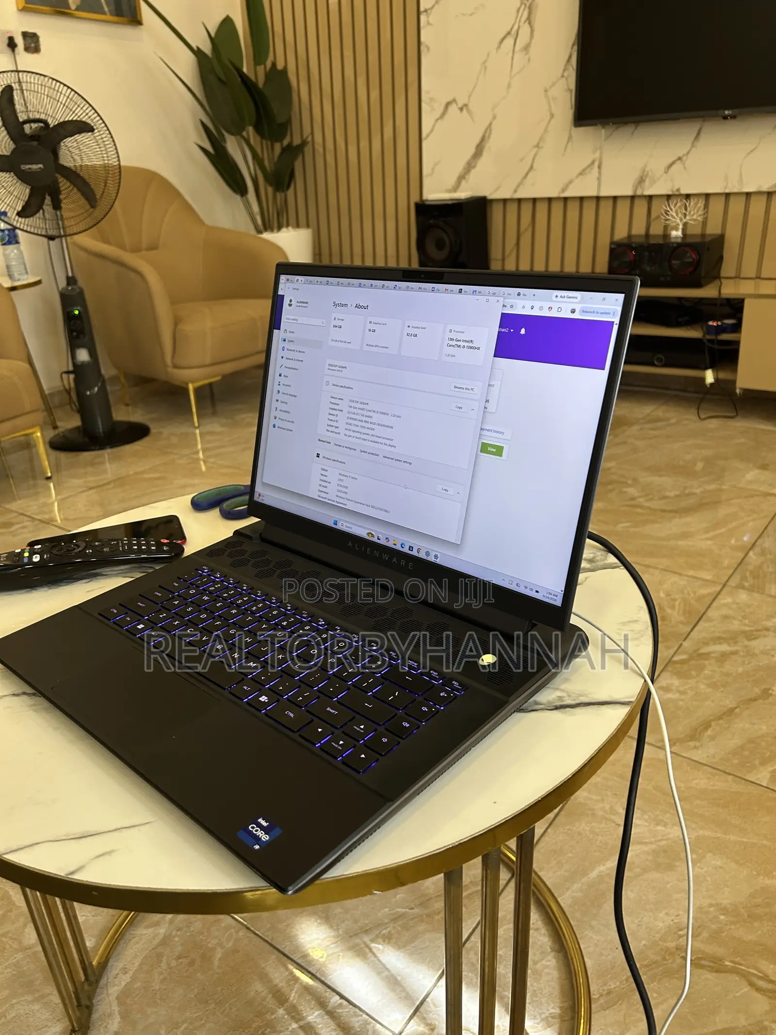 Laptop Alienware M16 32GB Intel Core i9 SSD 1T