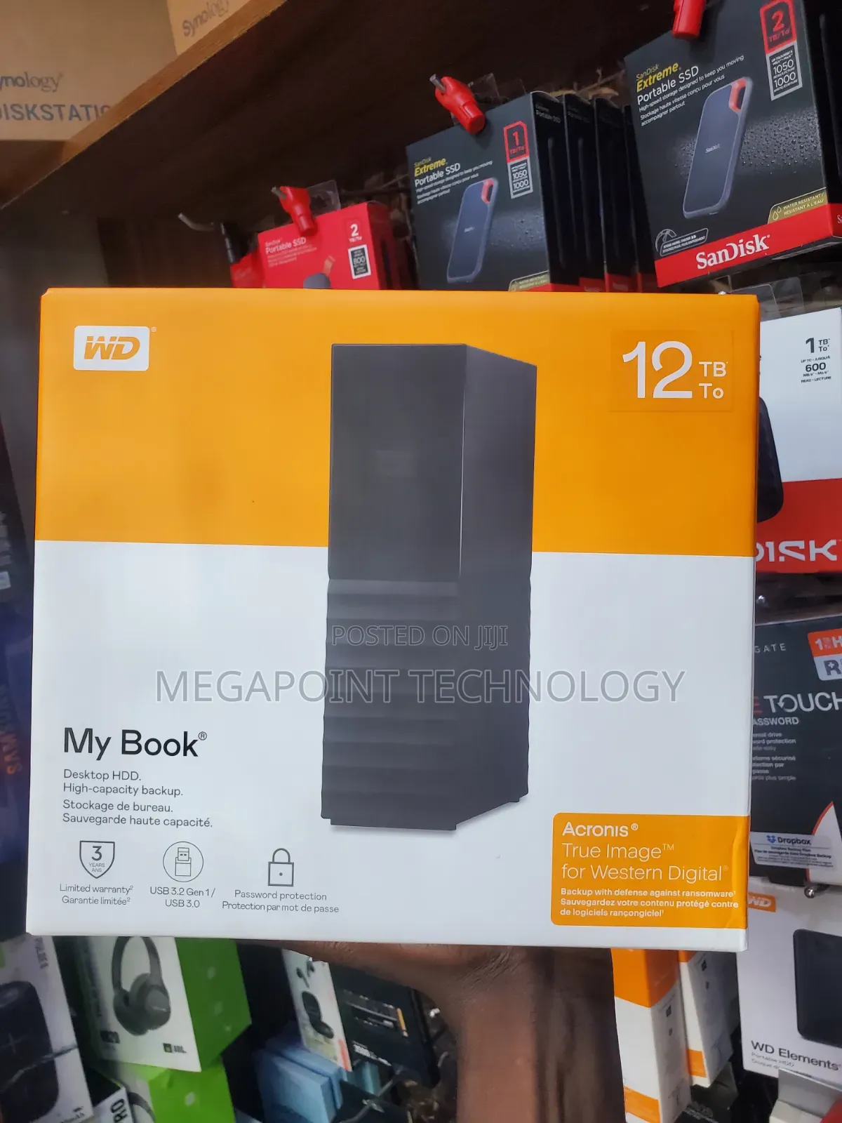 Wd My Book 12tb External Hard Drive