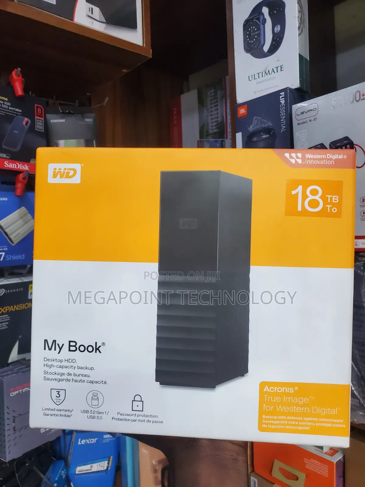 Wd My Book 18tb External Hard Drive