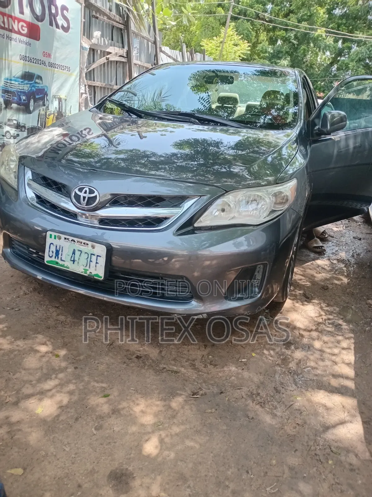 Toyota Corolla 2008 Gray