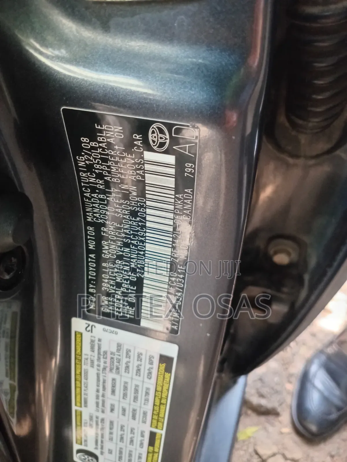 Toyota Corolla 2008 Gray