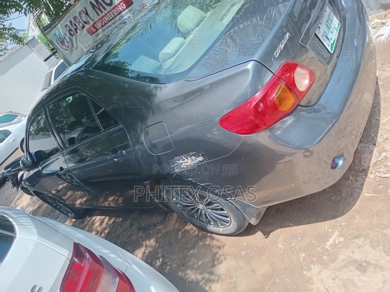 Toyota Corolla 2008 Gray