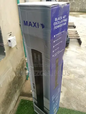 40” Maxi Standing Tower Fan – Cooling Made Easy