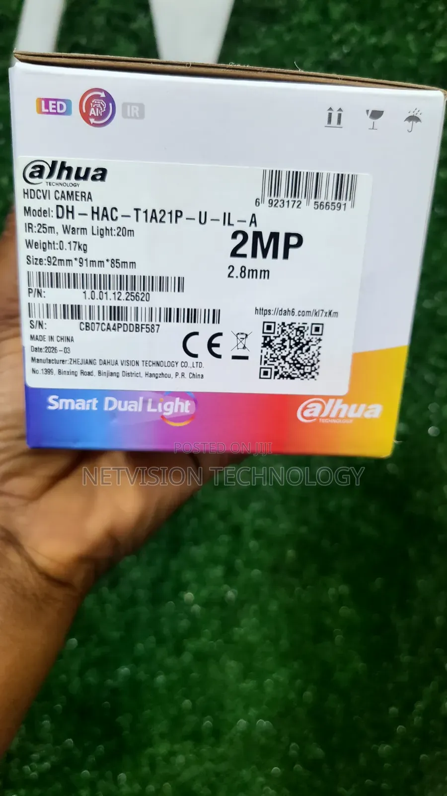 Dahua 2mp Smartlight Audio Indoor
