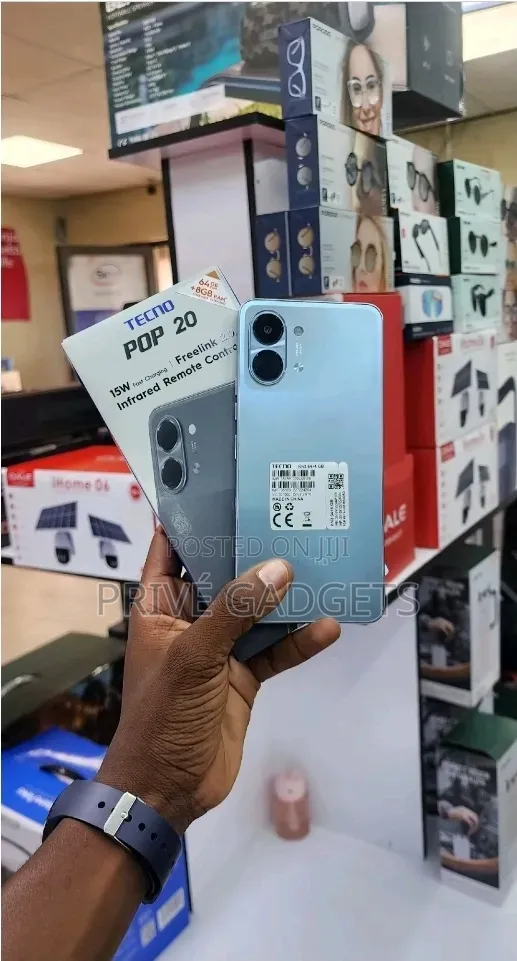 New Tecno Pop 20 128 GB Black