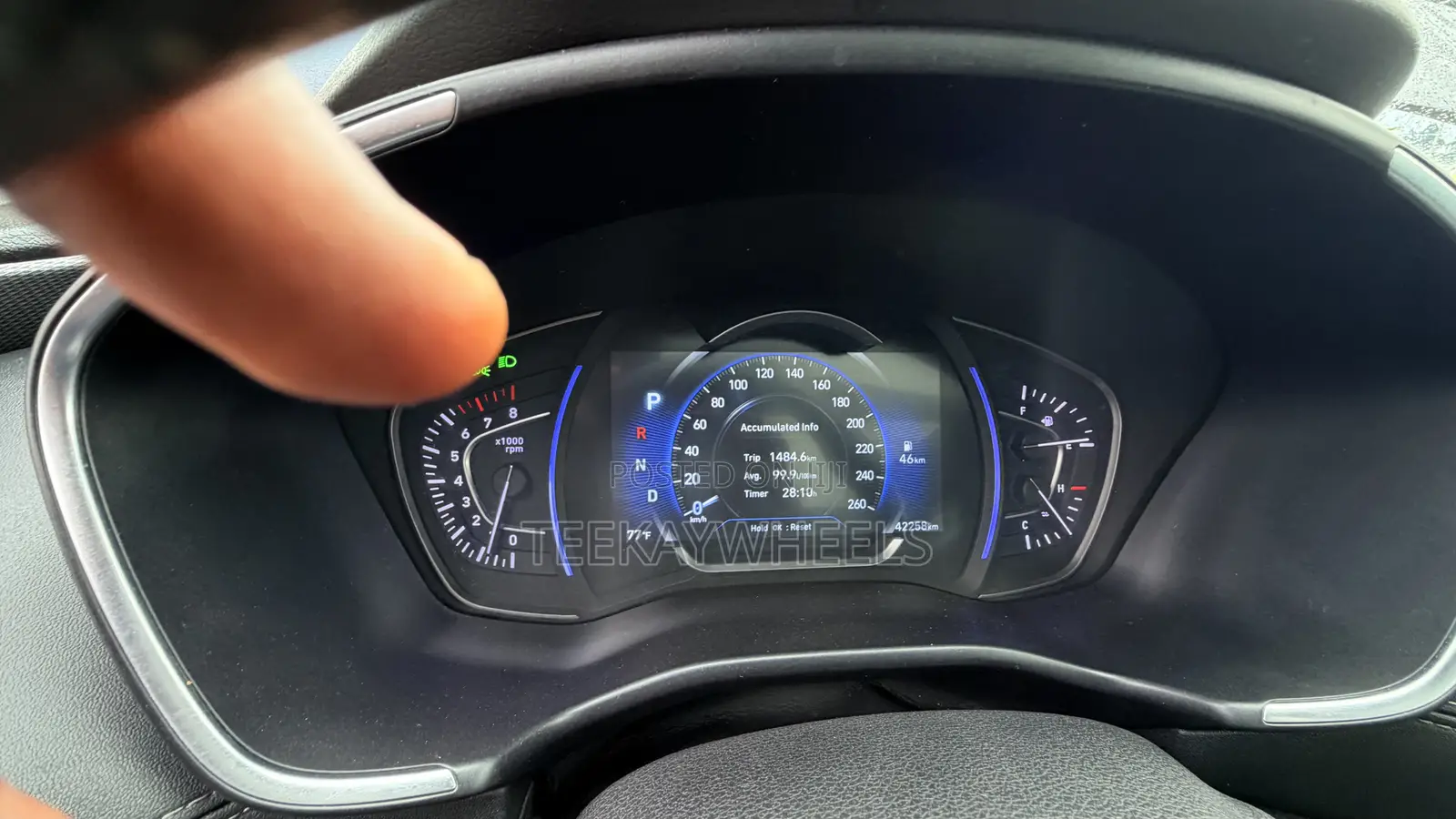 Hyundai Santa Fe Limited 2.0T AWD 2019 Blue