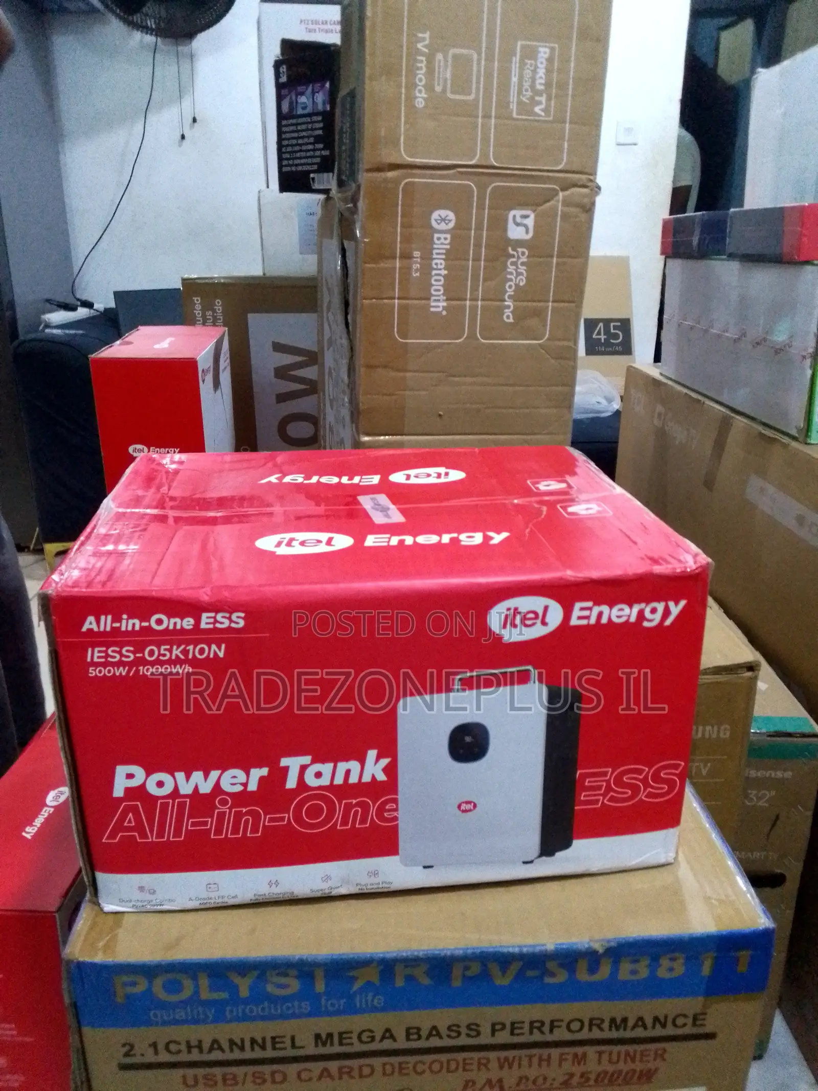 Portable Itel Power Tank 500W Available Now