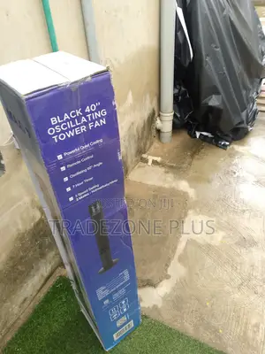 Maxi 40” Tower Electric Fan – Reliable Room Cooling