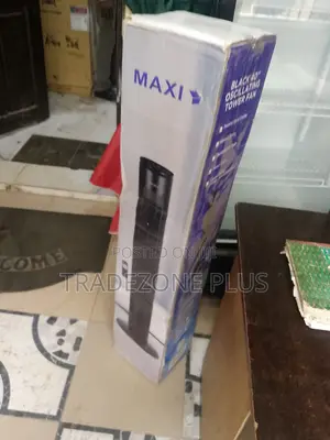 40-Inch Maxi Tower Fan – Sleek Standing Design
