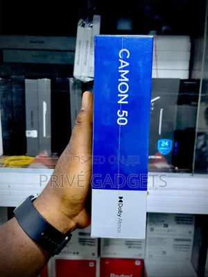 New Tecno Camon 50 Pro 256 GB Black