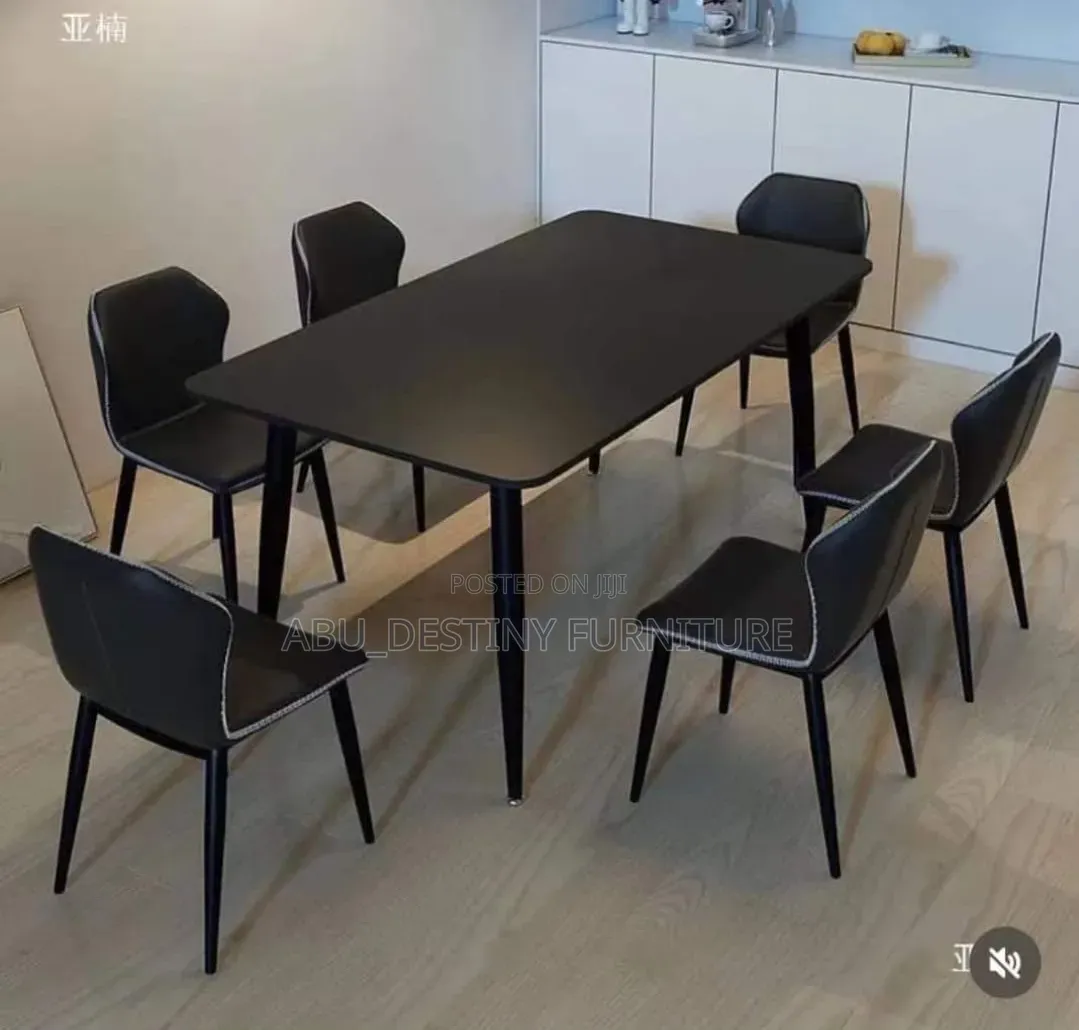 6 Seaters Marble Top Italian Dinning Sets