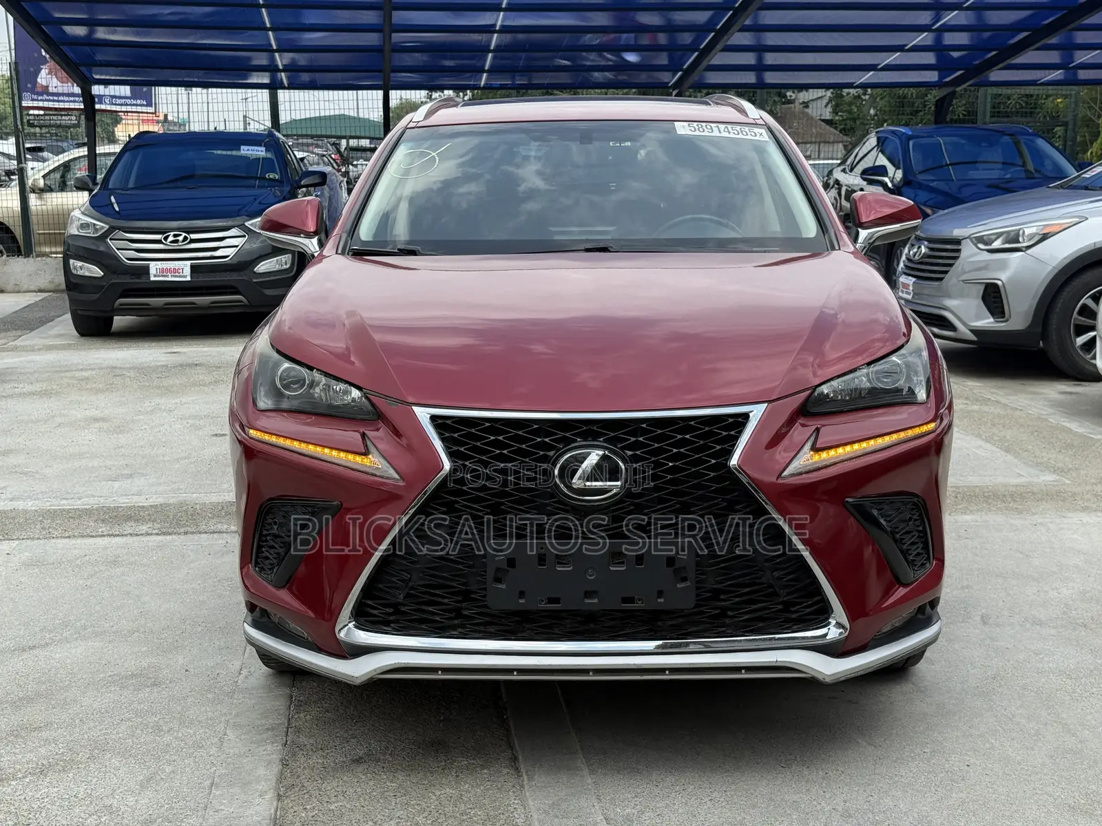 Lexus NX 200t AWD 2017 Maroon