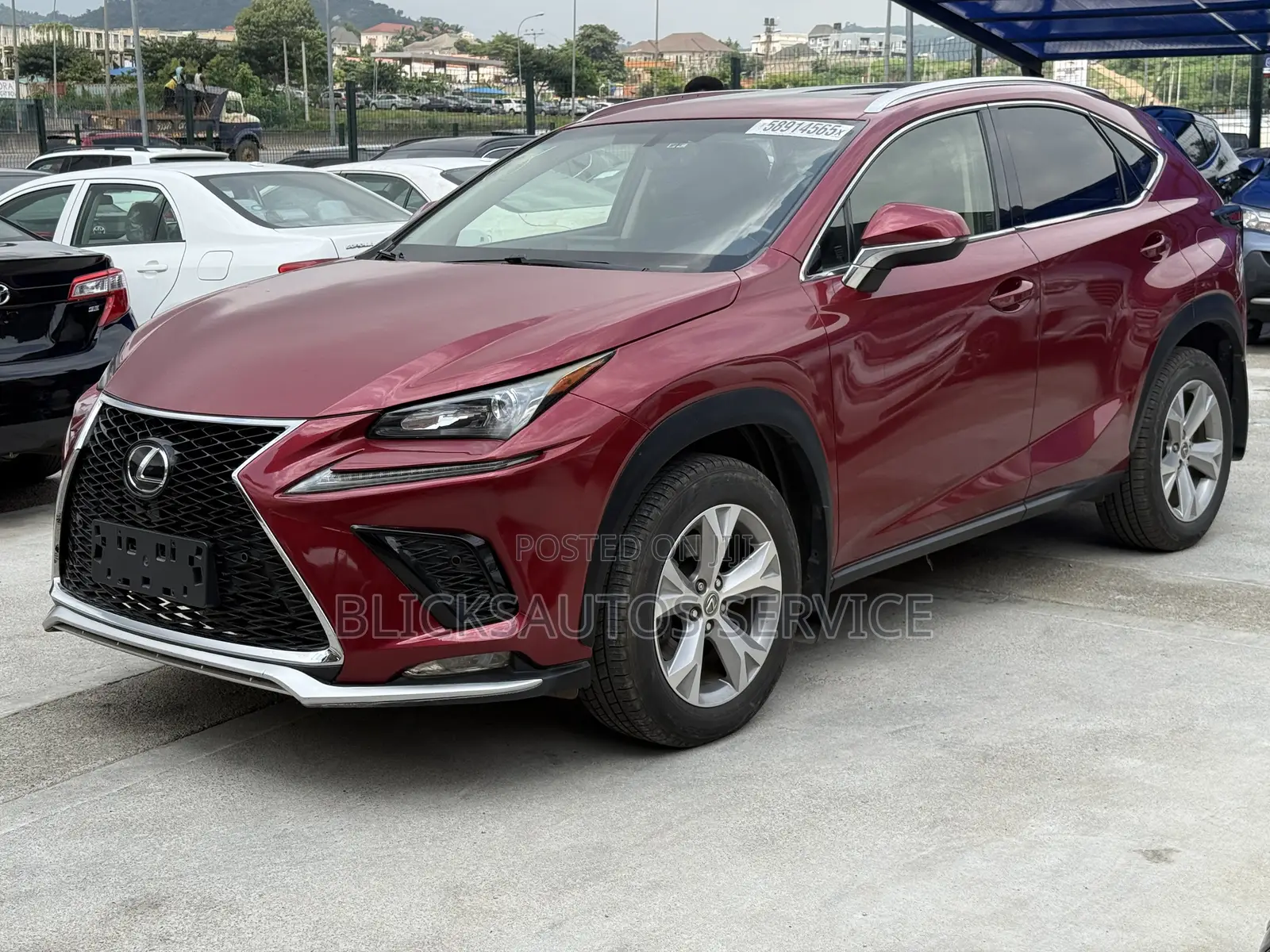 Lexus NX 200t AWD 2017 Maroon