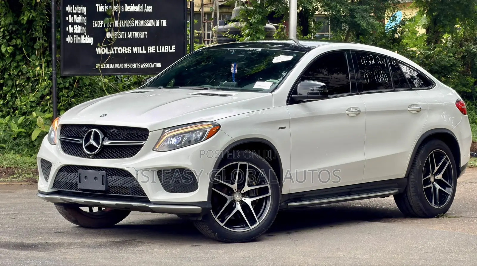Mercedes-Benz GLE-Class 2016 White