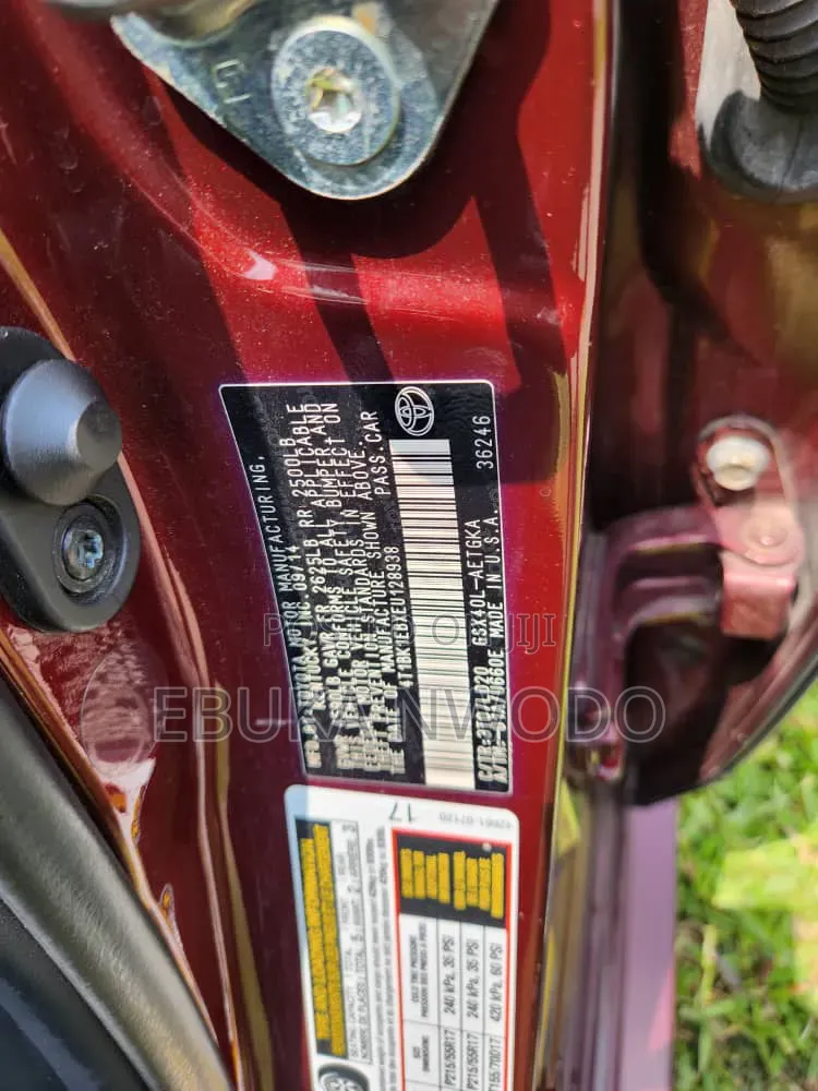 Toyota Avalon 2015 Red