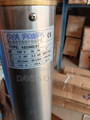 3hp Single Phase Eva Submersible Pump