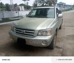 Toyota Highlander 2003 Silver