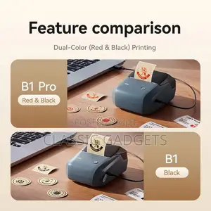 NIIMBOT B1 Pro Label Maker, 300DPI HD Label Printer