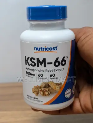 Nutricost KSM-66 Ashwagandha 600mg 60 Caps | Stress Relief